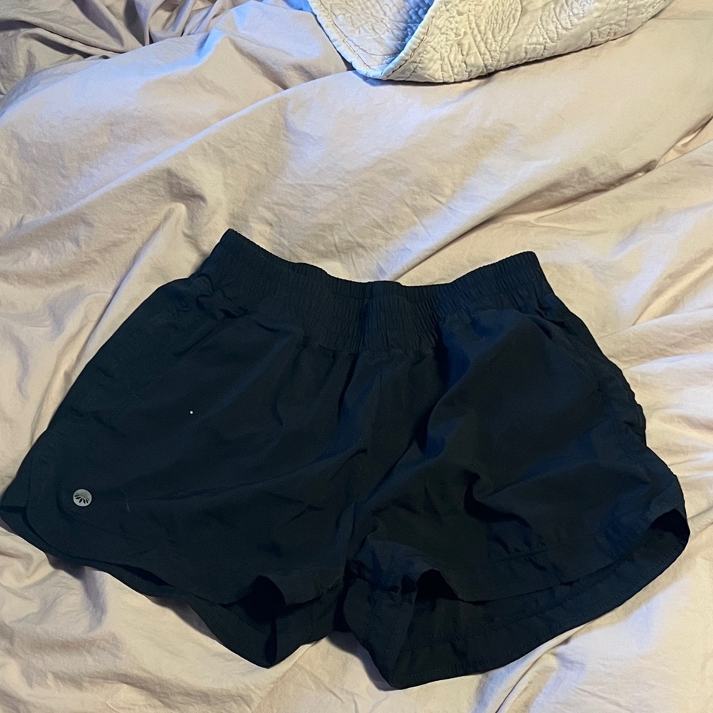 Senita Athletics Black Athletic Shorts